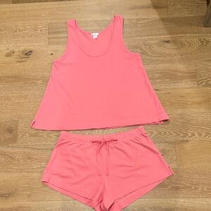 LAKE Pointelle Pajama Short Set